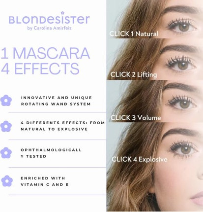 Mascara Blondesister 4in1 Click & Turn