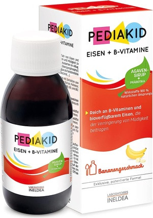 Vitamin Serum Pediakid Iron + B-Vitamins