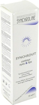 Ko'z kremi Synchroline SYNCHROVIT Contour Ko'z va Lablar uchun