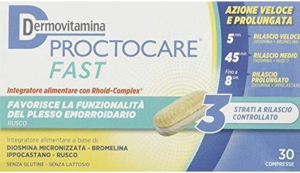 Tablets Proctocare Dermovitamina