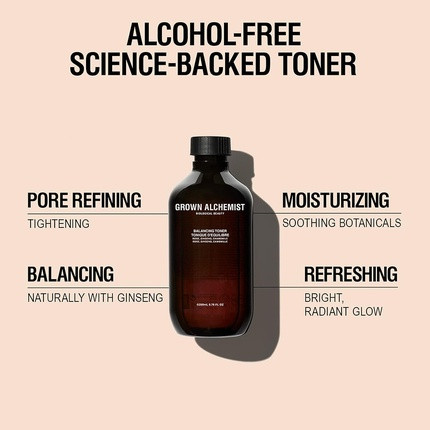 Toner Grown Alchemist Balancing Toner Rose Ginseng Chamomile