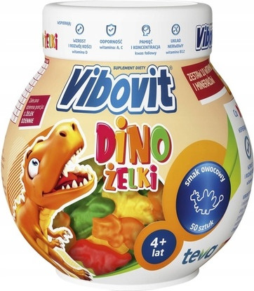 Жевательные витамины Vibovit Дино