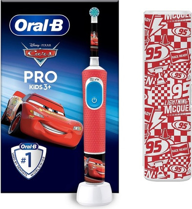 Electric Toothbrush Oral-B Vitality Pro 103 Kids Cars with Travel Case