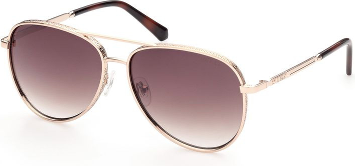 GUESS Gold Metal Sunglasses