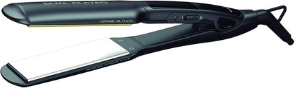 Hair Straightener Ga.Ma Dual Plates Xwide Titanium And Ceramic