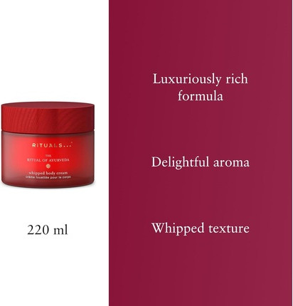 Feuchtigkeitsspendende Körpercreme Rituals The Ritual of Ayurveda