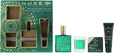 Facial Care Set NUXE The Certified Organic 4 Piece Gift Set