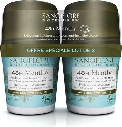 Deo Sanoflore Mentha 48h Frische Anti-Flecken
