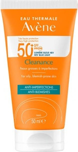 Emulsion Sonnenschutz Gesicht Avène Cleanance Sun SPF 50+