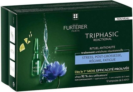 Treatment Set Rene Furterer Triphasic Reactional Ritual Stimulating Shampoo