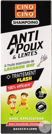 Shampoo Cinq Sur Cinq Cinq Sur Cinq Anti-Lice Shampoo with Lavender Essential Oil
