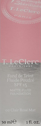Fluid Powder Foundation Leclerc TEINT SPF15
