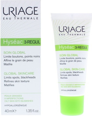Global Skincare Uriage Hyseac 3regul For Oily Skin With Blemishes