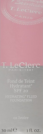 Тональная основа-флюид T.LeClerc Увлажняющая