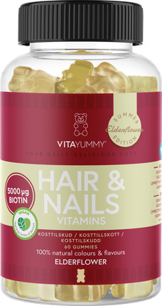 Haarvitamine Vitayummy Vitayummy Haar & Nägel mit Holunderblüte