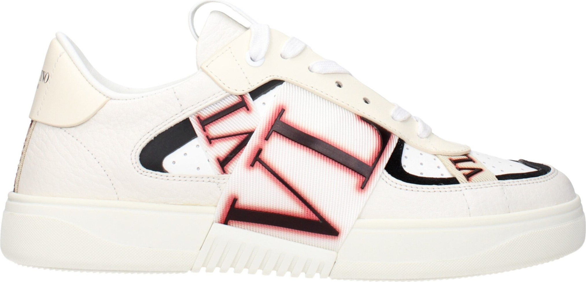 Белые кожаные кроссовки Valentino Garavani