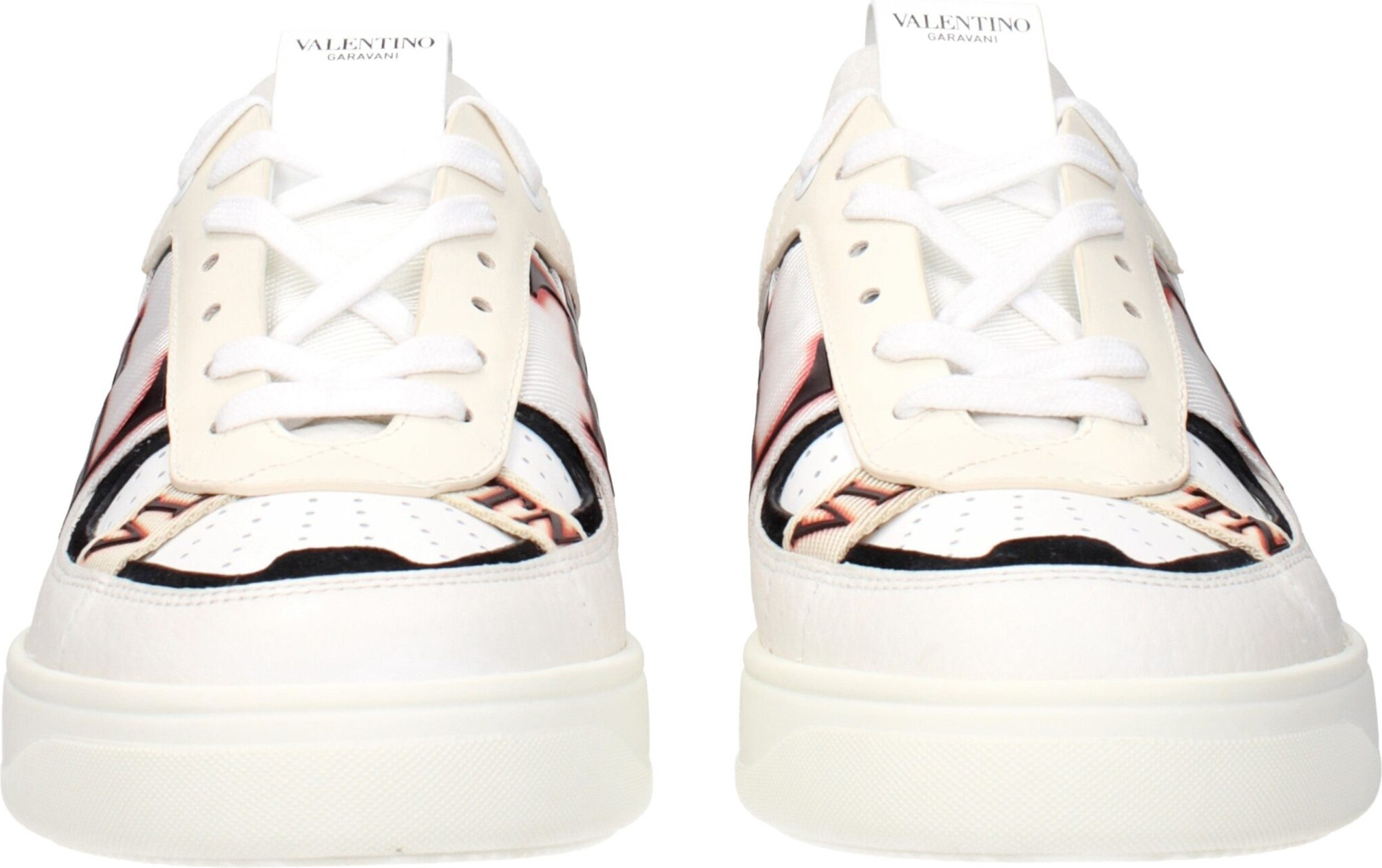 Белые кожаные кроссовки Valentino Garavani