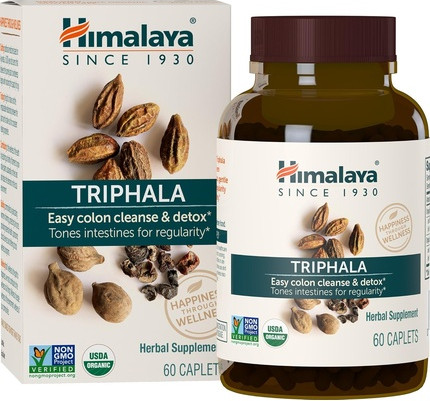 Himalaya Organik Triphala Ichakni Tozalash va Hazm qilishni Yaxshilovchi Dori vositasi