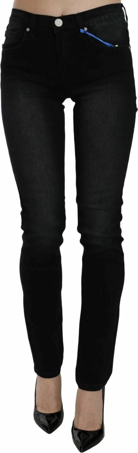 Pants Versace Jeans Couture Dark Black Slim Fit