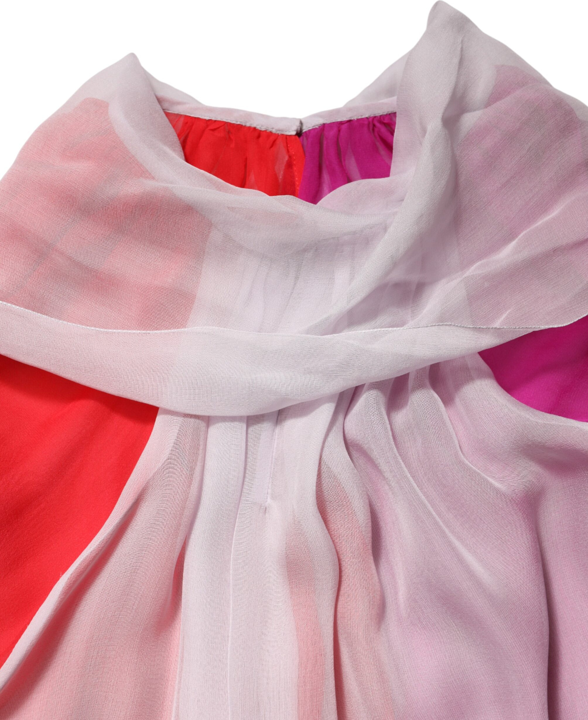 Short Sleeves Silk Blouse Top Dolce & Gabbana