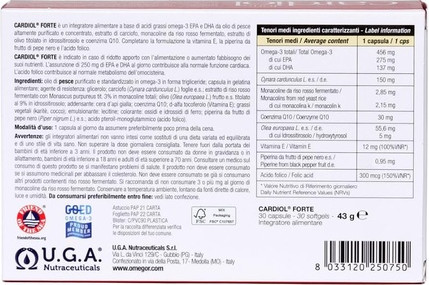 Supplement Omegor Cardiol Forte