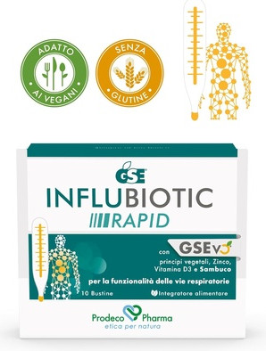 Nahrungsergänzungsmittel Prodeco Pharma GSE INFLUBIOTIC RAPID
