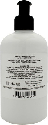 Hand und Körperlotion Matiere Premiere Vanilla Powder