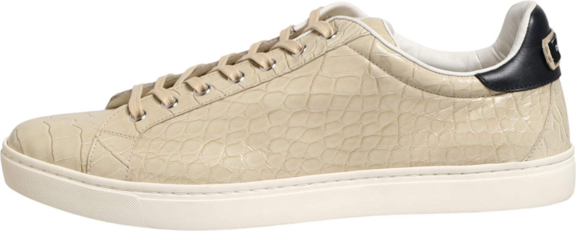 Low Top Leather Sneakers Shoes Dolce & Gabbana
