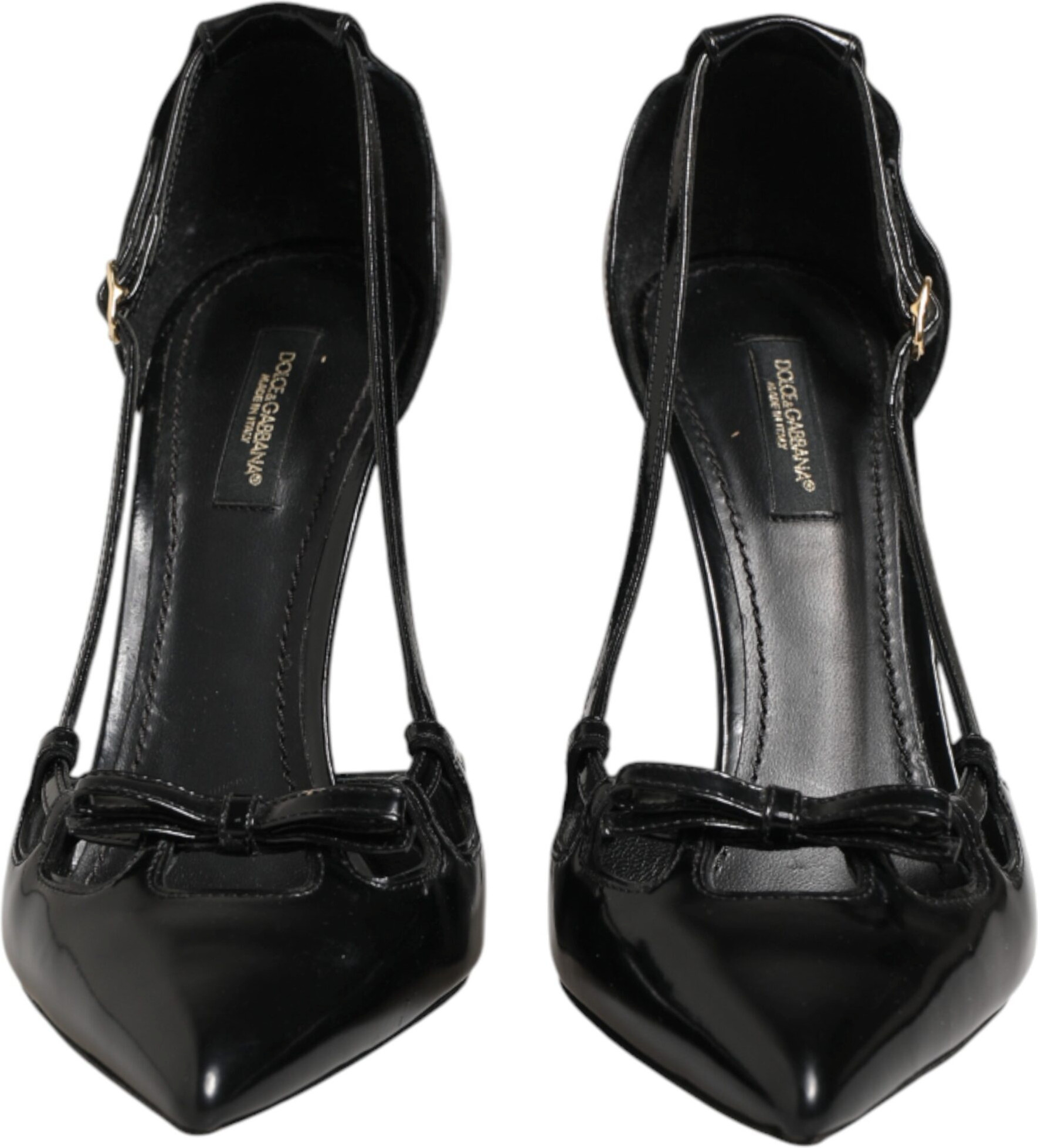 Schwarze Lackleder Pumps - Dolce & Gabbana