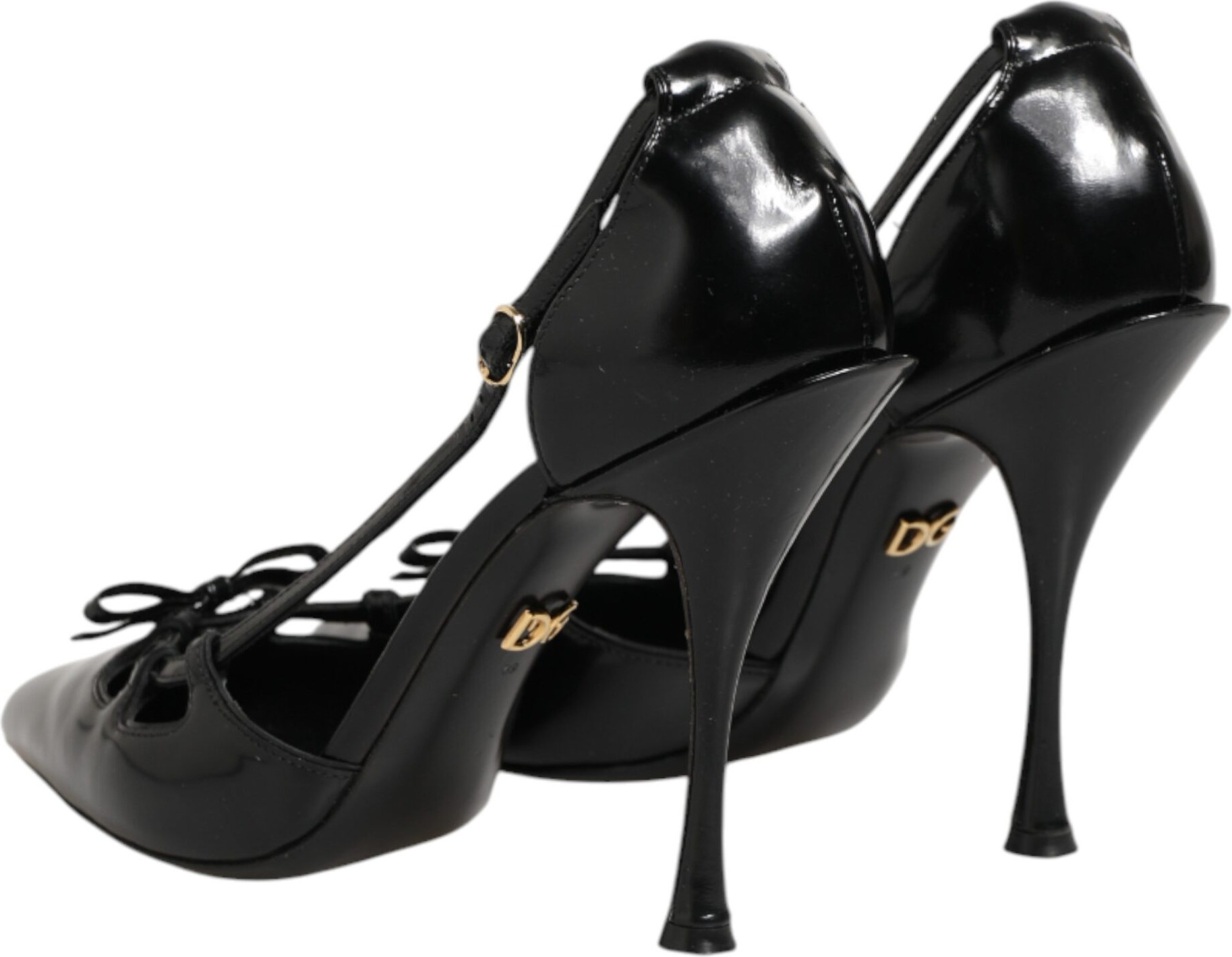 Schwarze Lackleder Pumps - Dolce & Gabbana