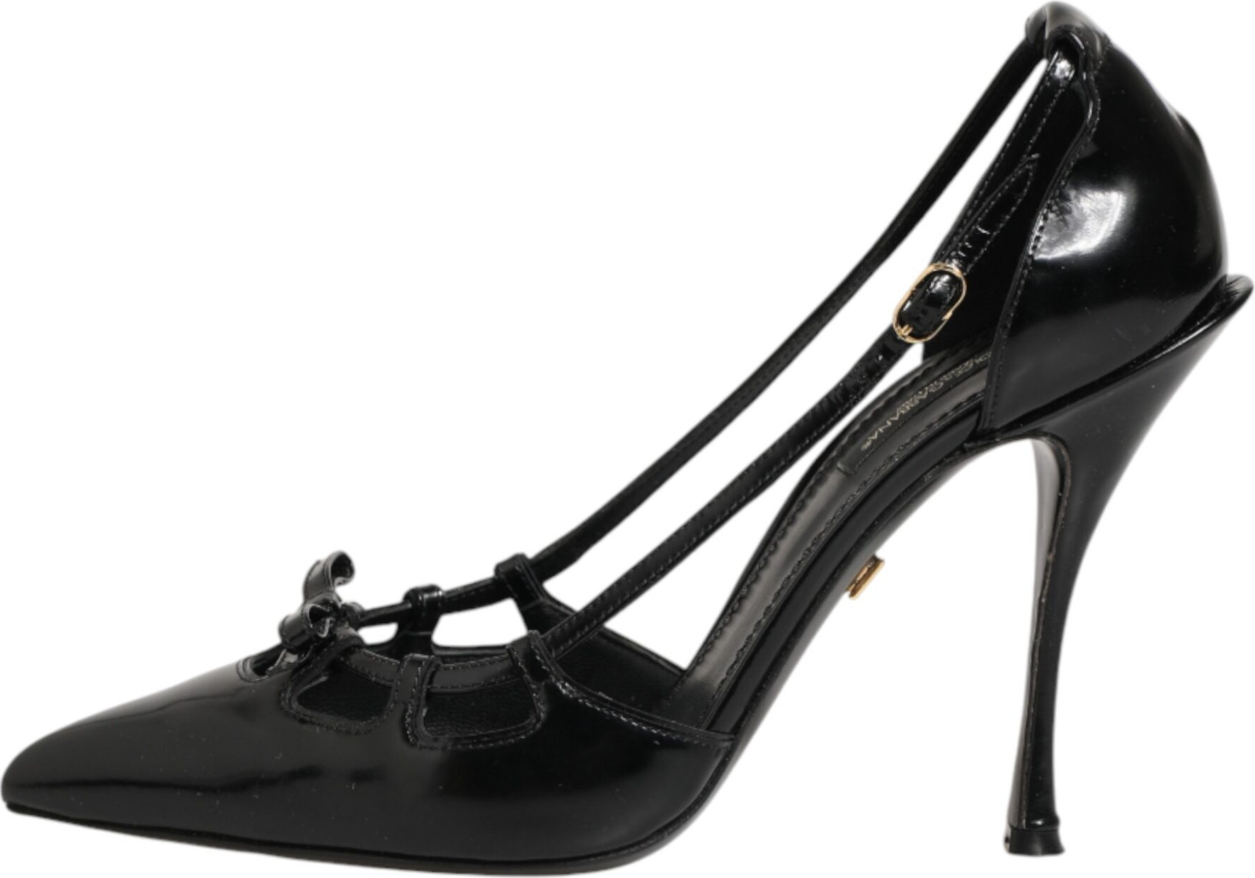 Schwarze Lackleder Pumps - Dolce & Gabbana