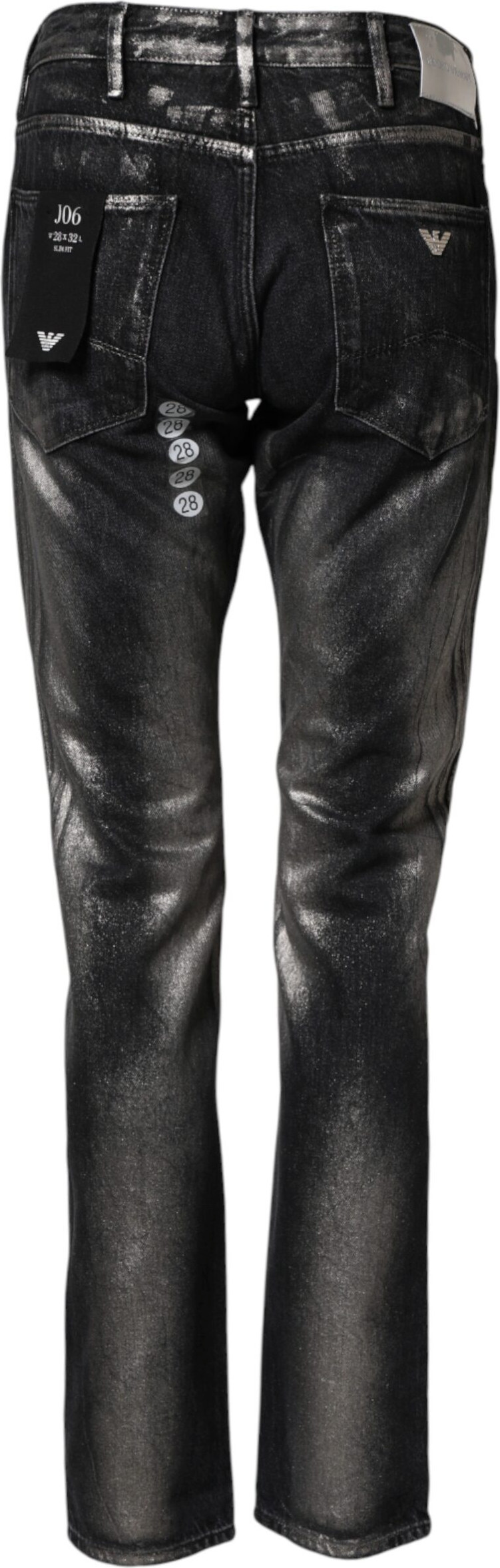 Slim Fit Men Denim Cotton Jeans Armani Emporio