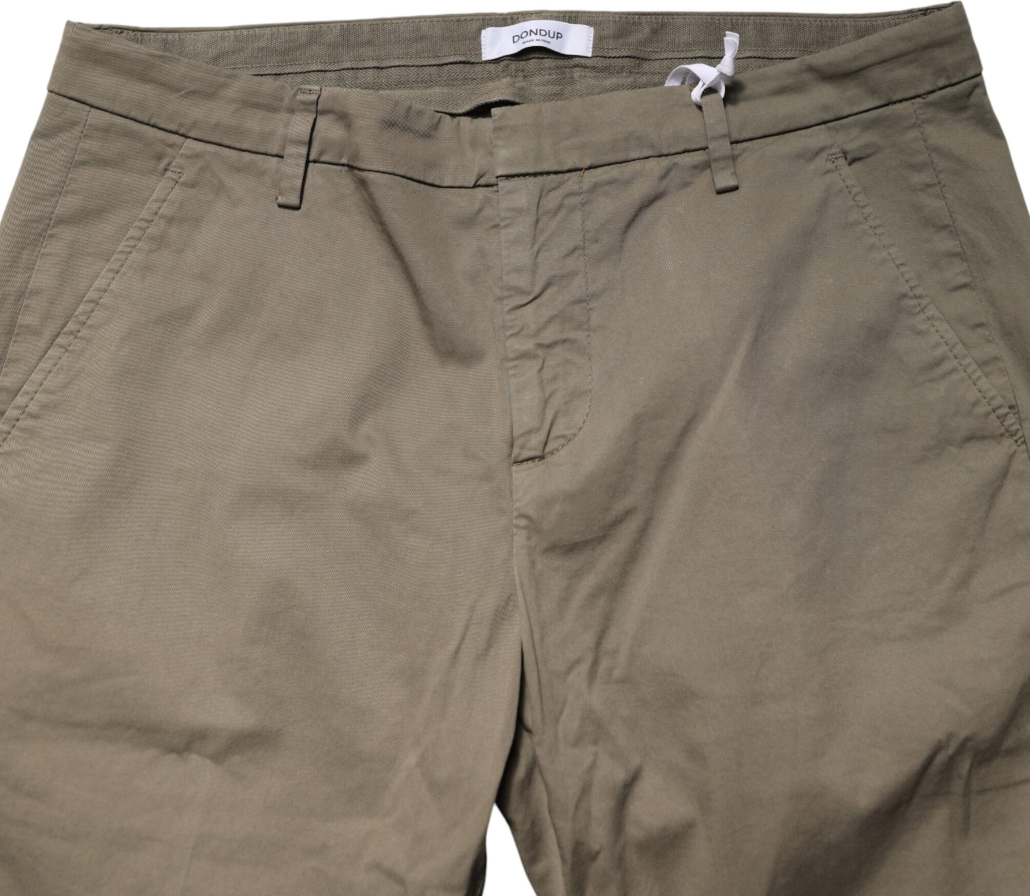 Baumwoll Stretch Straight Chino Hose Dondup