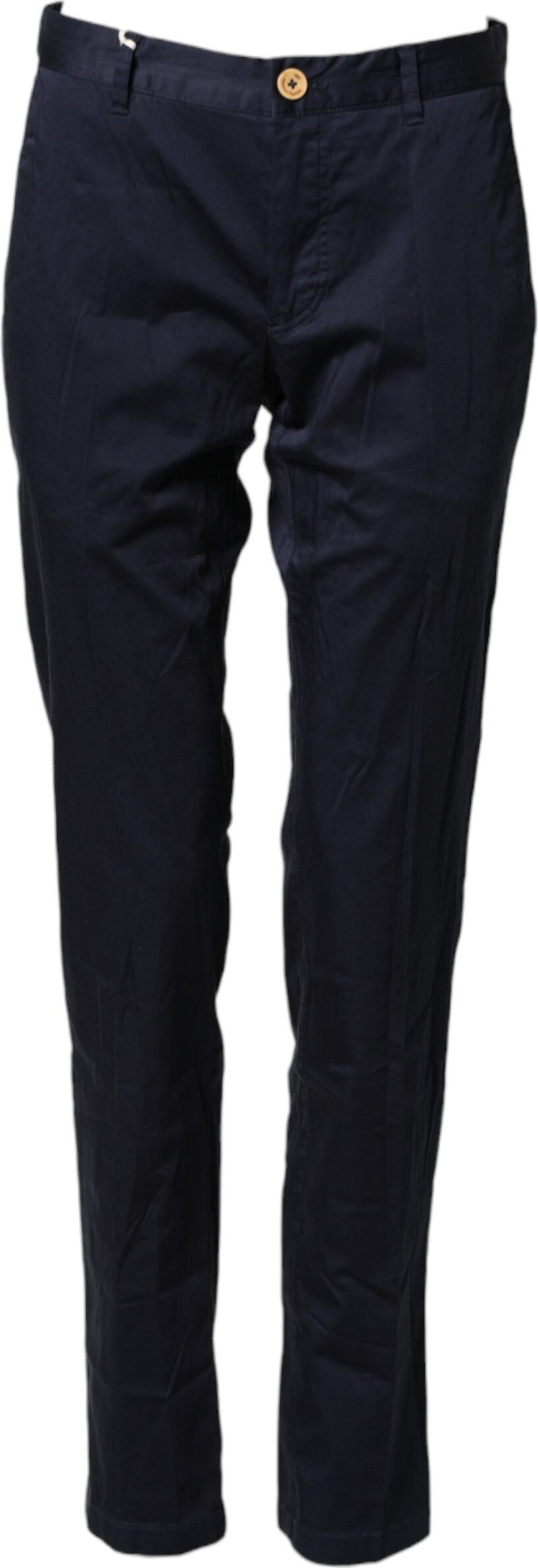 Cotton Skinny Men Trouser Pants Domenico Tagliente