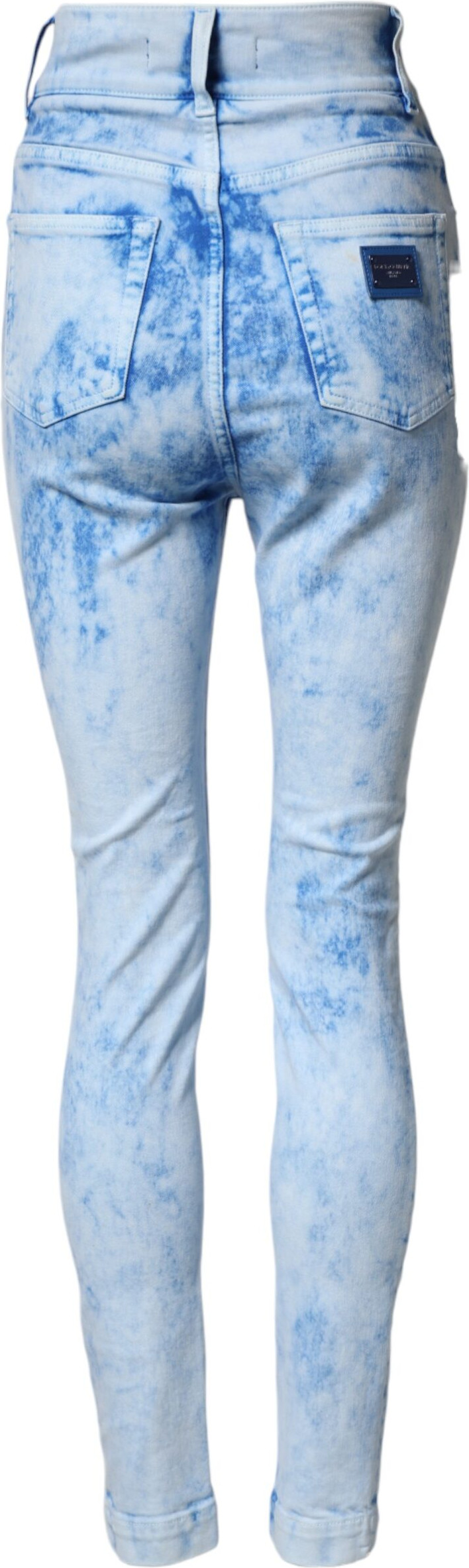 High Waist Skinny Denim Jeans Dolce & Gabbana