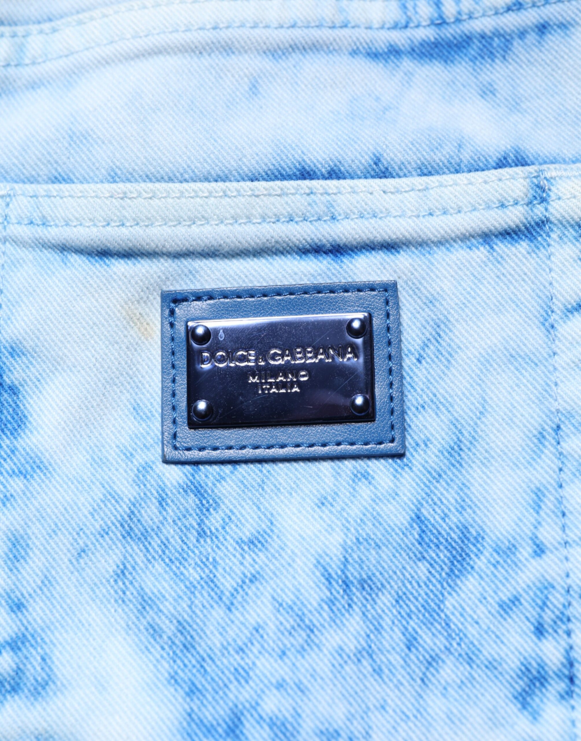 High Waist Skinny Denim Jeans Dolce & Gabbana