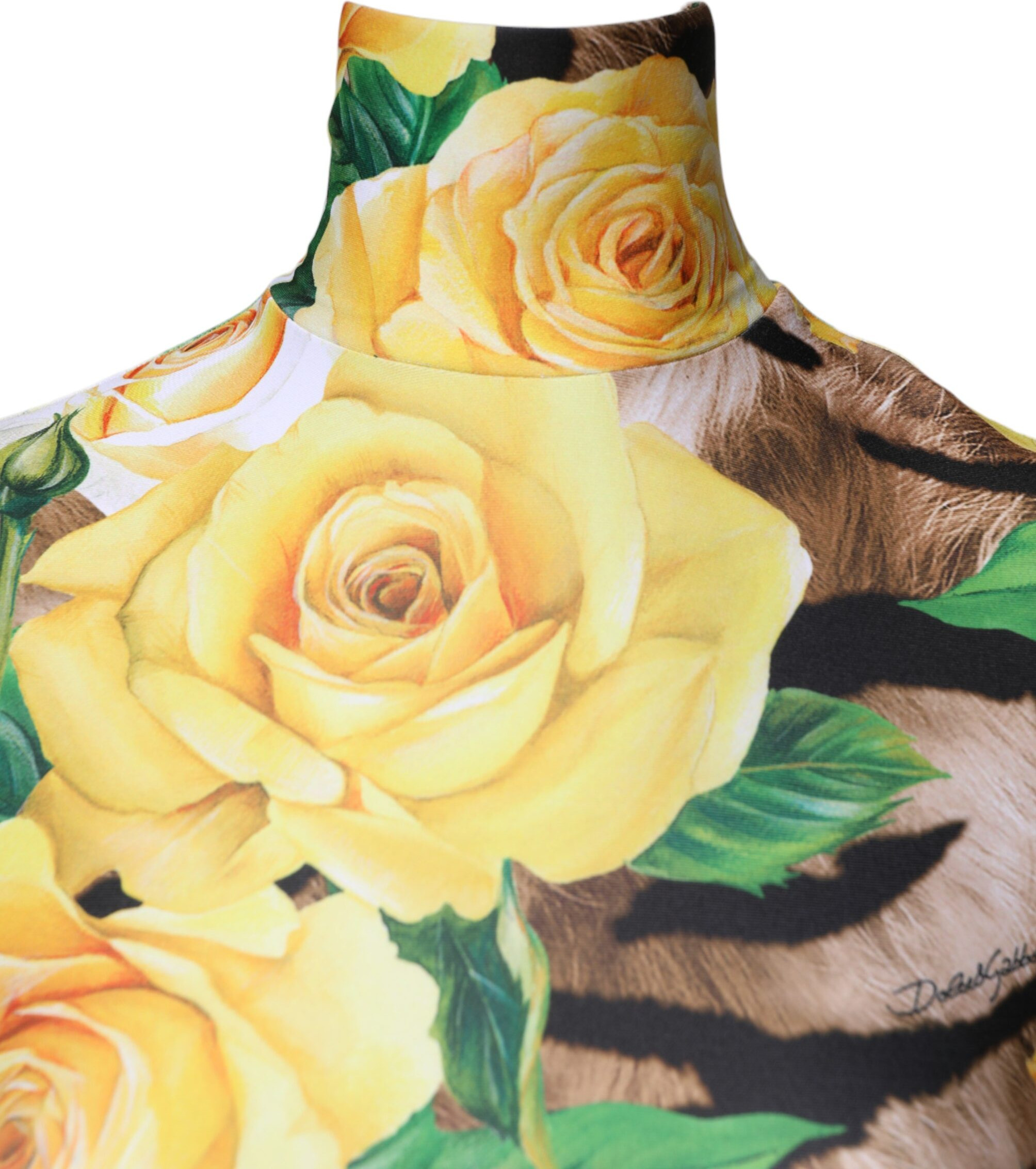 Mehrfarbiges Blumenmuster Etuikleid von Dolce & Gabbana