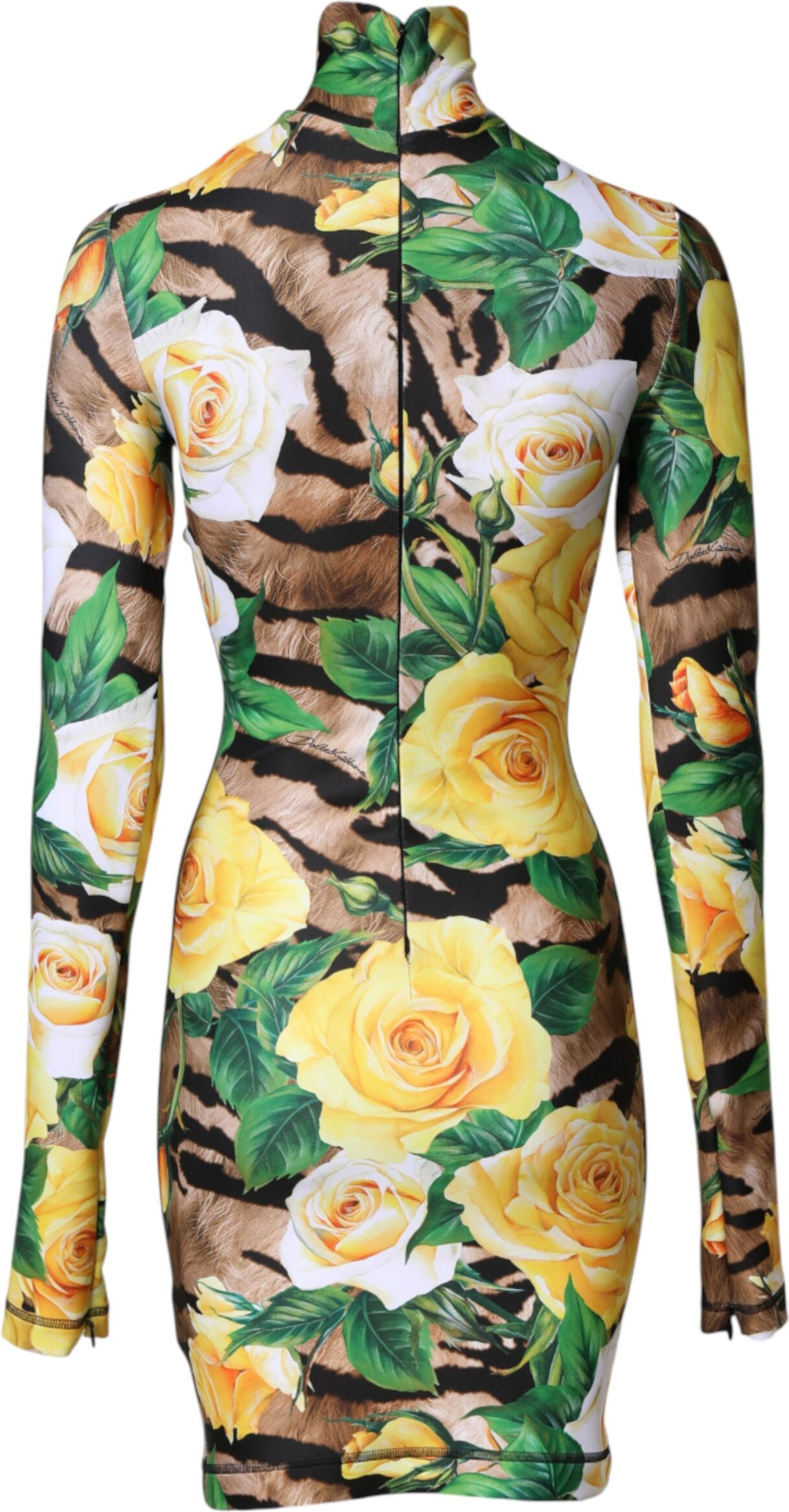 Mehrfarbiges Blumenmuster Etuikleid von Dolce & Gabbana