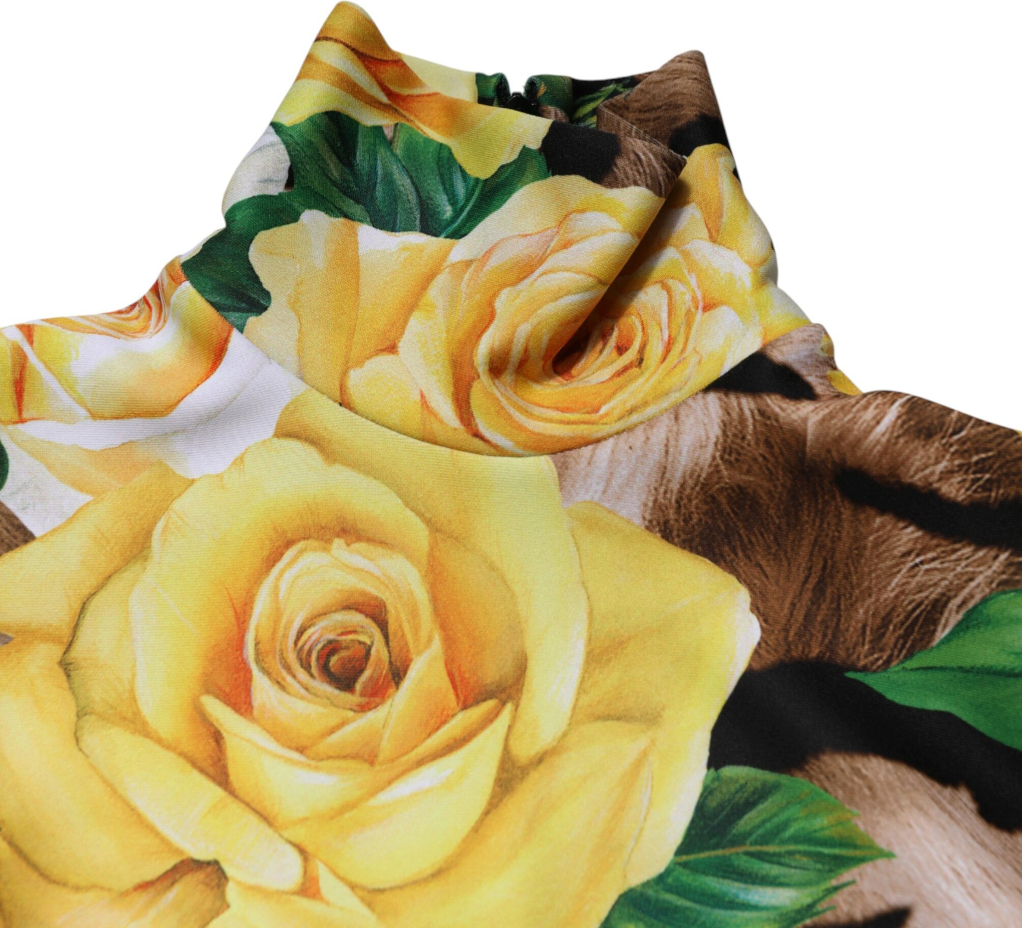 Mehrfarbiges Blumenmuster Etuikleid von Dolce & Gabbana