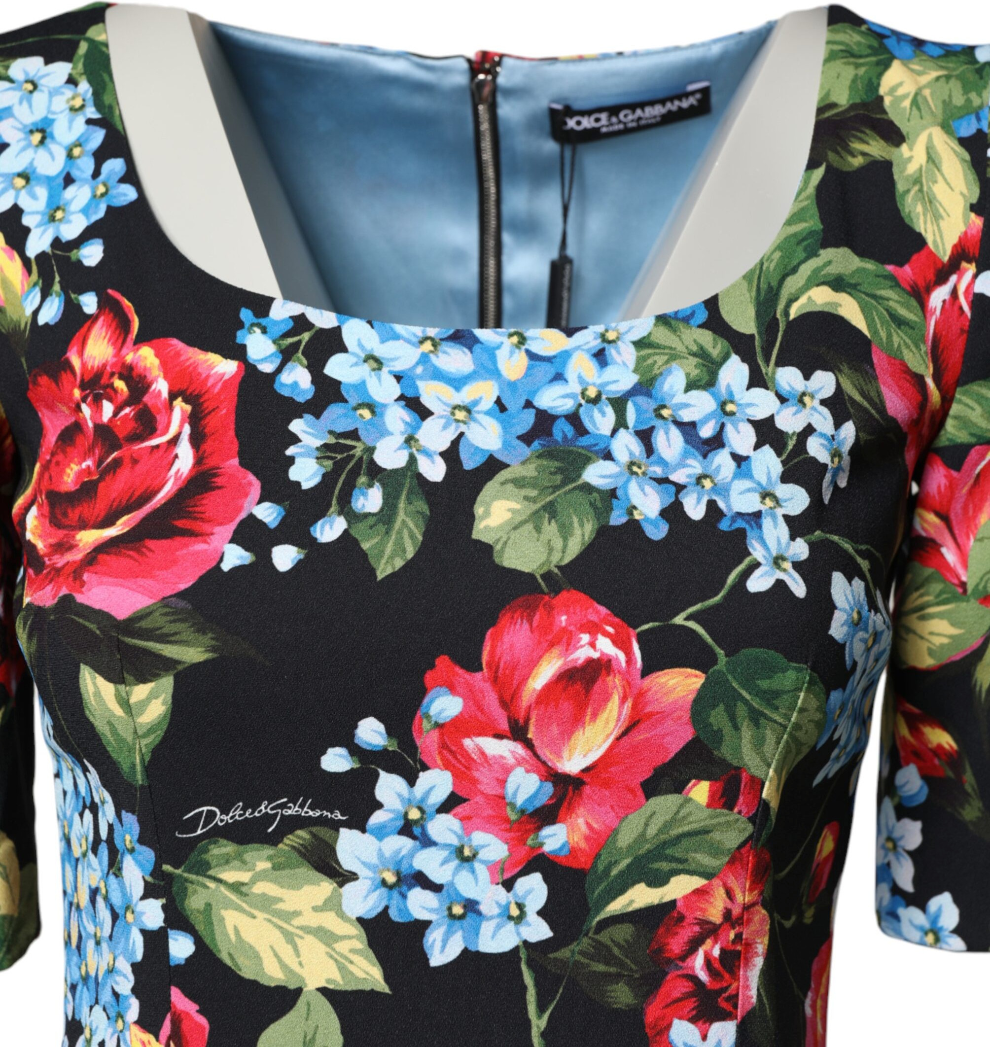 Dolce & Gabbana Sheath Midi Dress