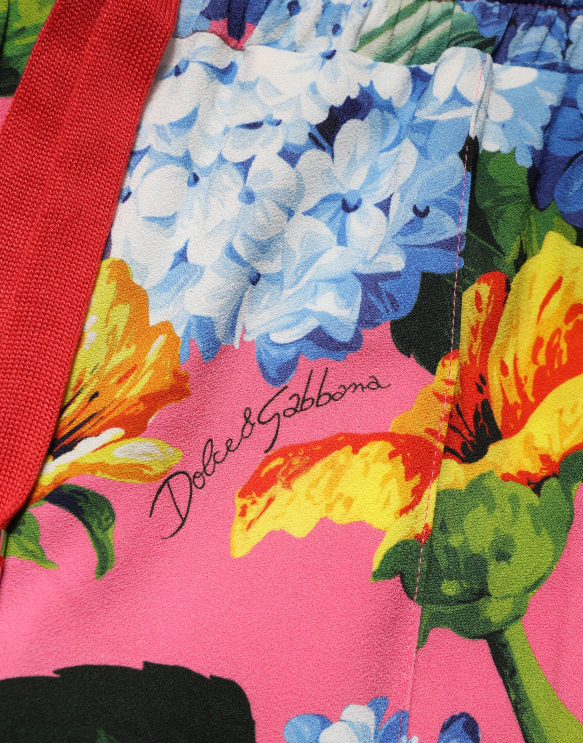 Jogger Pants Dolce & Gabbana Multicolor Floral