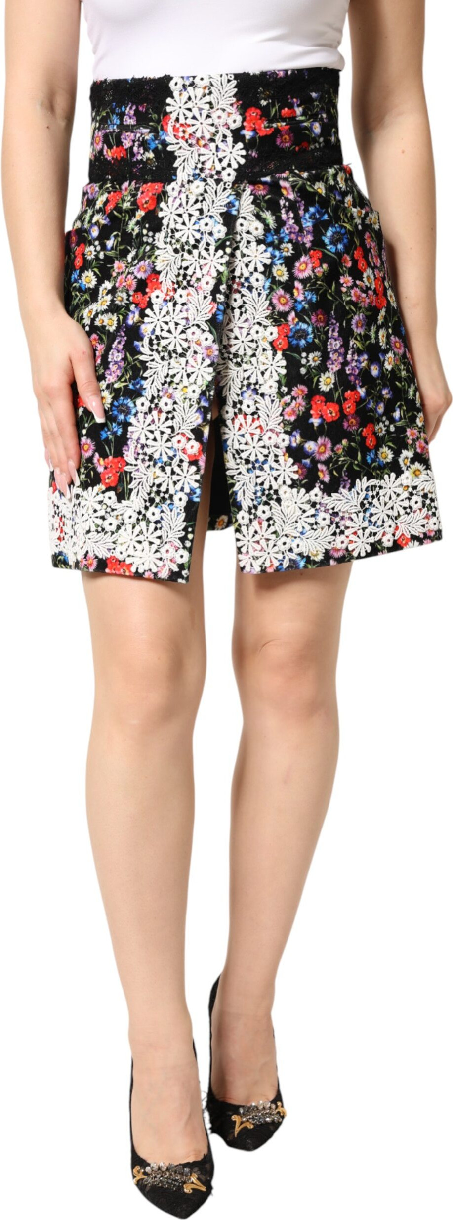 Mini Skirt Dolce & Gabbana High Waist