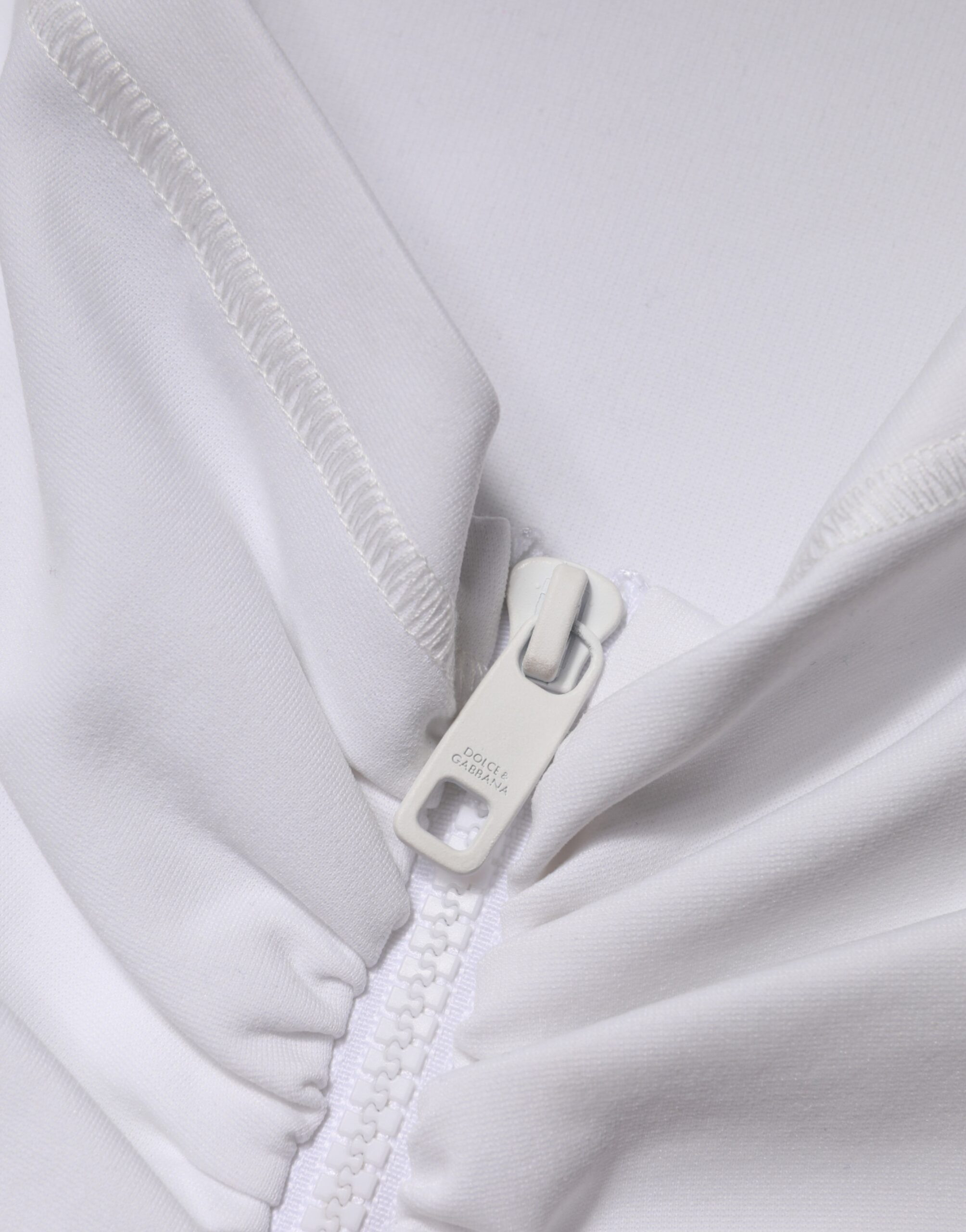 Weißer Bleistiftrock aus Viskose mit hoher Taille – Minirock von Dolce & Gabbana