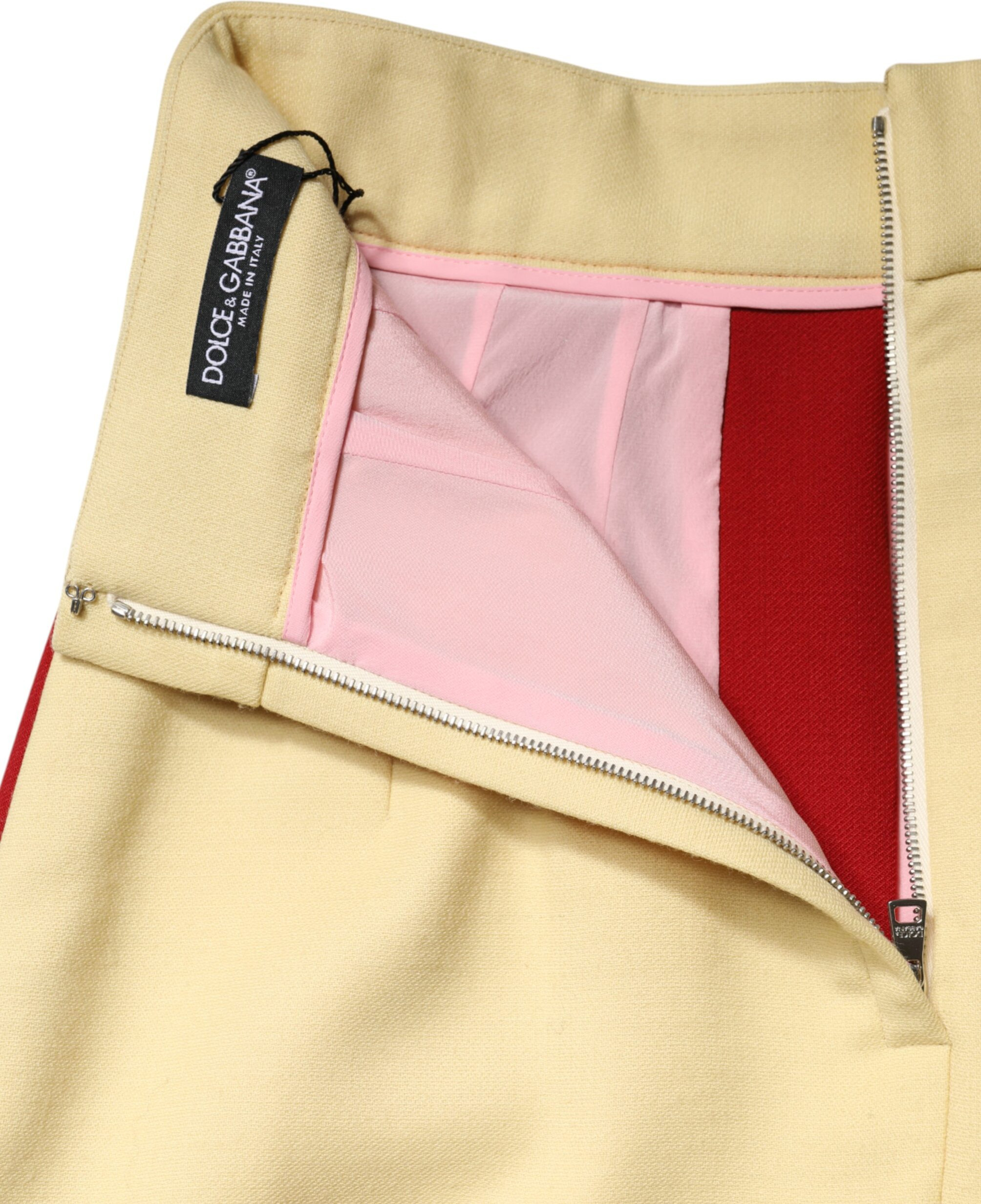 Wool Casual Mini Skirt Dolce & Gabbana
