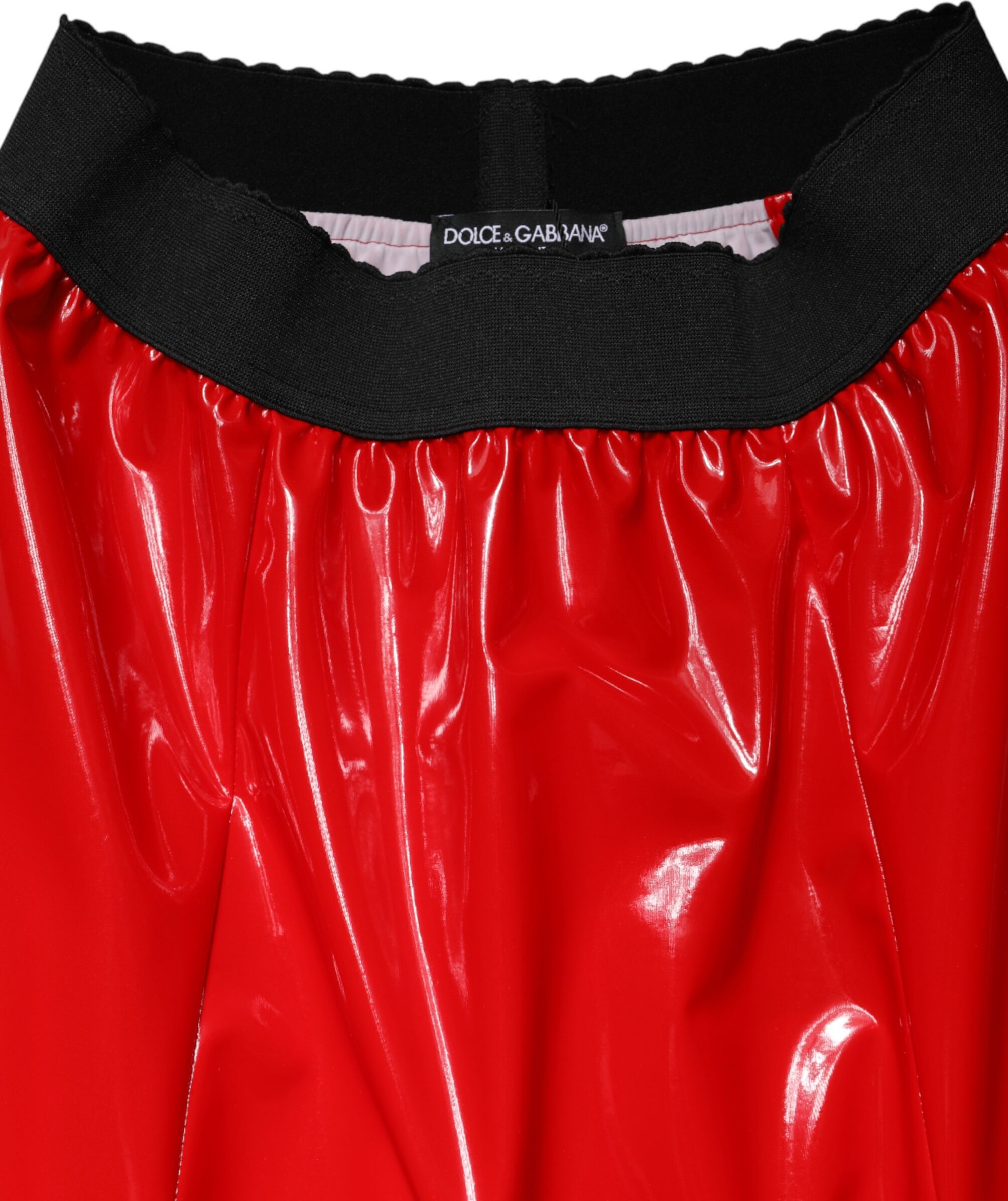 Dolce & Gabbana High Waist Midi Rock