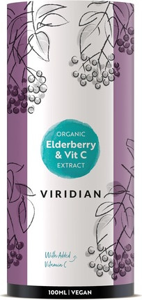 Organic Elderberry Extract and Vitamin C Viridian