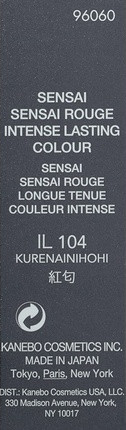 Lipstick Sensai Rouge Int Lasting 104