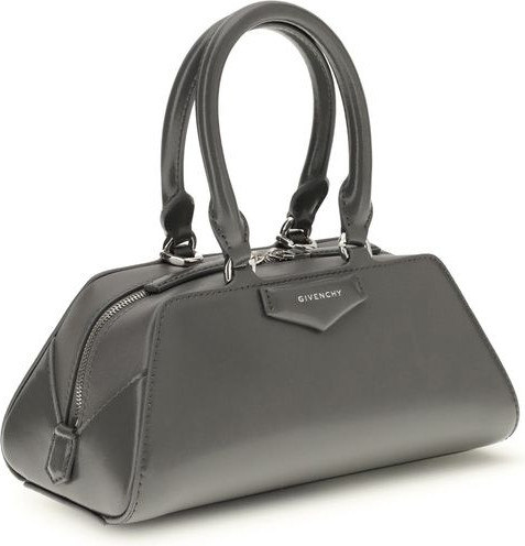 Gray Calf Leather Bos Taurus Handbag