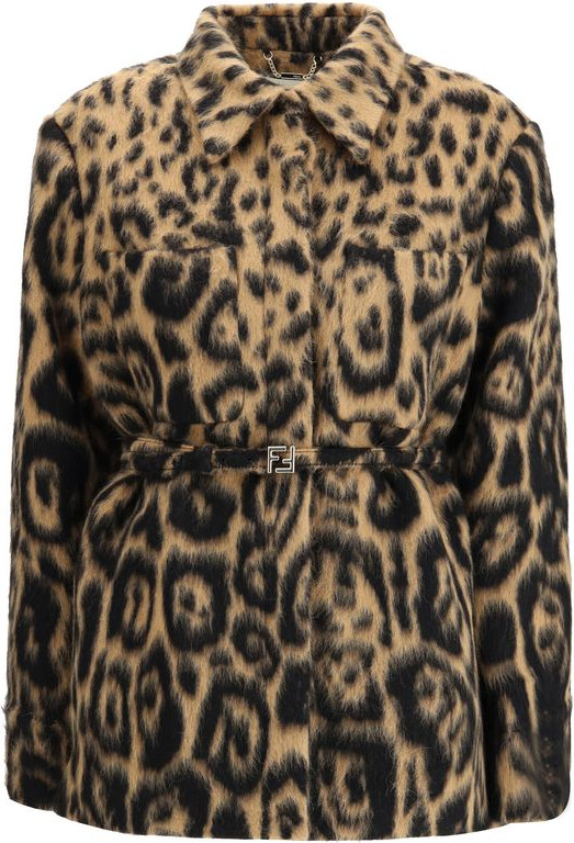 Одежда Fendi из флисовой шерсти