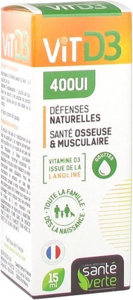 Sant Verte D3 Vitamini 400 IU 15ml